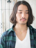 グルーミングサロン バーバー キャッスル 北浦和西口(Grooming salon Barber Castle)&nbsp;グレージュカラーのワイルドランダム波巻きウェーブS北浦和