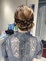 テトラ バイ ネオリーブ 横浜西口店(tetra by neolive)&nbsp;＊華やかシニヨンヘア＊