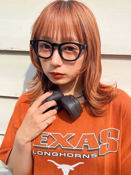 ローネス ギンザ(LONESS ginza) 垢抜けハイトーンオレンジ/ハイトーン/オレンジヘア/銀座/日比谷
