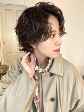 トリコ 柏(tricot) 大人可愛い/ショートウルフ/ウルフパーマ/20代30代