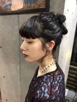 金子美容室&nbsp;お団子アップスタイル