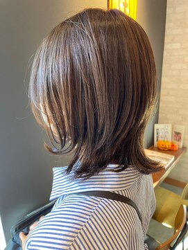 エスト 幕張本郷(est.) 前髪/アンブレラカラー/こなれミディ/イメチェン/ウェーブパーマ