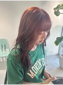 ブリーチなしのダブルカラー