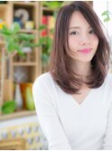 大人美人アシンメトリー抜け感かきあげ前髪c6北浦和20代30代40代