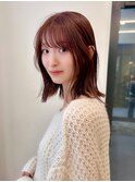 透明感たっぷりコーラルベージュ
