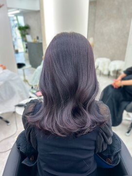 アルドーレ(Ardore) ☆ブリーチ1回からできる暗めラベンダーカラー