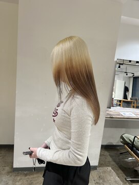 ザ オーダー(THE ORDER) 黒髪/ボブルフ/ネビージュ/小顔/ワンレン/栄/髪質改善/前髪