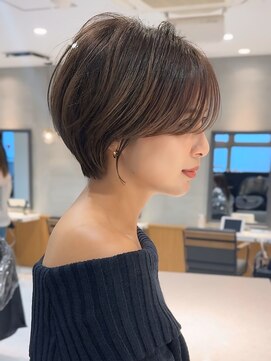 ロンドブルーム 天神大名店(Lond Bloom) 大人美人ショート/ショートカット/髪質改善/白髪ぼかし/30代40代