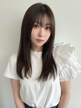 クイーン バイ ノイズ 西院(QUEEN by noism) 大人可愛い20代30代40代小顔ウルフレイヤー丸みセミロング