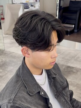 フィフス 仙台(fifth) 仙台ニュアンスパーマセンターパートフェザーパーマ毛流れパーマ