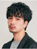 仙台シャドウパーマルーズパーママッシュセンターパート緩め強め