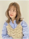 外ハネミディアムレイヤー_Kimika