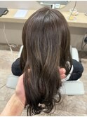 くすみベージュ/髪質改善/エンドカラー/三軒茶屋