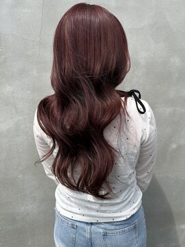 ソソ(soso.) ブリーチなしダブルカラー【カシスレッド】