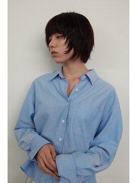 エスカーラ 町田(THE ESCALA) マッシュショート前髪長めハンサムショート黒髪ショー ト