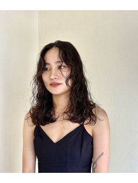 スキオー(SCIO) アンニュイウェーブパーマスタイル