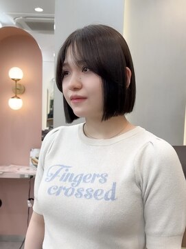 ロンドリゼル 札幌(Lond RiseL) ◯ オリーブグレー/韓国/レイヤーカット/髪質改善/縮毛矯正/札幌