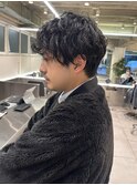 マッシュパーマ/メンズパーマ/メンズカット/パーマ/ショートヘア