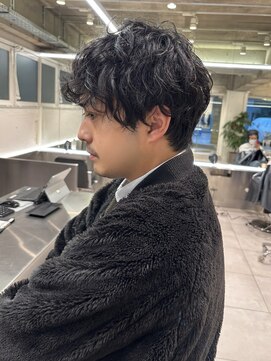 ダブミックス(DaB MIX) マッシュパーマ/メンズパーマ/メンズカット/パーマ/ショートヘア