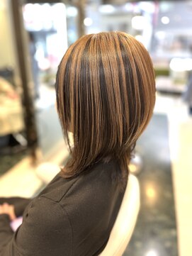 モア 下通店(MORE) アンブレラカラー/ベージュ