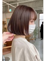 ケシキ 表参道 原宿(kesiki.)&nbsp;ぱつっとボブ・ショート/前髪あり/絶壁解消/20代/30代/大人