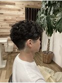 メンズ　パーマスタイル