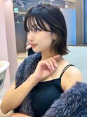 ブリーチなしダブルカラー/韓国ボブ/縮毛矯正/髪質改善/学割U24