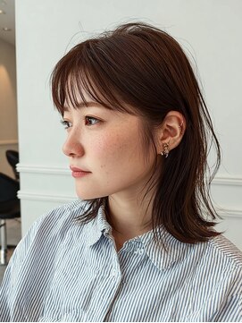 モードケイズ 宝塚店(MODE K's) 【モードケイズ宝塚】 ミディアムスタイル 髪質改善/縮毛矯正