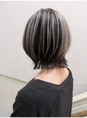 【morio成増 セリザワ】アンブレラカラー 外ハネレイヤーボブ