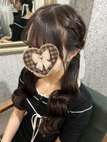 ララ(LalA) 編み込みツイン