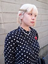 ユルクメゾンシティ 名古屋(JURK MAISON CITY)&nbsp;名古屋/ミルクティーブロンド/ダークブルー/デジタルパーマ