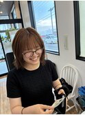 切りっぱなしレイヤーボブ