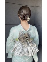 ヴァーチェ ヘアー(Virche hair) 夏の浴衣☆着物風着付け