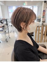ロハスバイケンジ(LOHAS by KENJE)&nbsp;今から始める白髪ぼかしハイライトのくびれショート