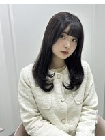ネウィ 川崎(newi)&nbsp;大人かわいい/秋カラー/髪質改善/ピンクブラウン/