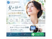 ヴィサージュロカ(VISAGE Loca)の雰囲気（セル・ソリューションという育毛メニューもあります。）
