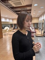 アルファサリダ(ALPHA SALIDA)&nbsp;【長野市】小顔見えが叶う大人可愛い丸みレイヤーボブ