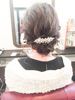ヴィークス ヘア(vicus hair)&nbsp;vicushair シニヨンアレンジ