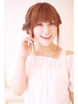 ヘア ルミナス バイ フォルテ(HAIR LUMINAS by FORTE) アンニュイ編み込みスタイル