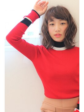 ツナリガ(Tsunariga) 【Tsunariga】　エアリーウェーブのふんわりミディ