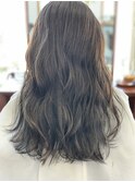 《hair make No.8》アディクシーグレージュ３Lv・担当中村