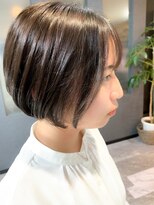 リオリス ヘア サロン(Rioris hair salon)&nbsp;首元すっきりミニボブ