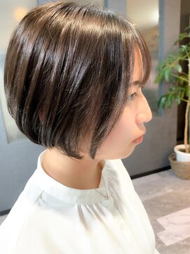 リオリス ヘア サロン(Rioris hair salon) 首元すっきりミニボブ
