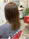 さりげないバレイヤージュカラー