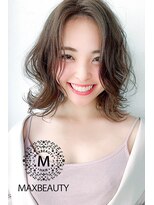 マックスビューティーギンザ(MAXBEAUTY GINZA)　&nbsp;[MAXBEAUTY]ナチュラルパーマ外ハネロブヘア☆