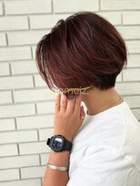 ネイミーズ 横浜関内(nameiz.)&nbsp;【横浜美容室ネイミーズ】ピンクヴァイオレットショート