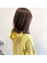 ライフ ウィズ ヘア(LIFE with HAIR)&nbsp;グレイッシュな切りっぱなしボブ