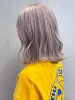 アイティーバイアルバム 藤沢店(IT by ALBUM)&nbsp;シルバーミディ_カーキグレージュマッシュショート_ba317301