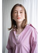 マグノリア オモテサンドウ(MAGNOLiA Omotesando)&nbsp;大人かわいい。ぱらっと前髪の柔らかストレートパーマ・担当KAYO