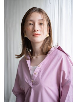 マグノリア オモテサンドウ(MAGNOLiA Omotesando) 大人かわいい。ぱらっと前髪の柔らかストレートパーマ・担当KAYO